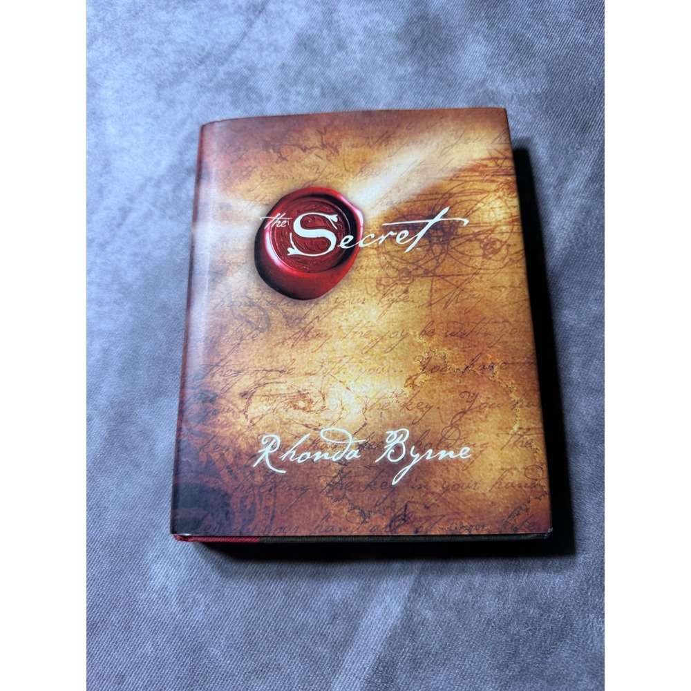 The Secret Rhonda Byrne Hardcover Book Self Help Law of Attraction 2006 Atria